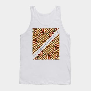 African roots, global tribe, African tribal Tank Top